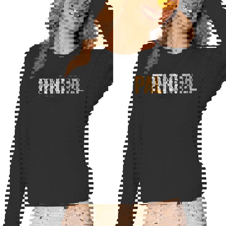 Principal School Teacher Friend Men Women Women Long Sleeve T-Shirt