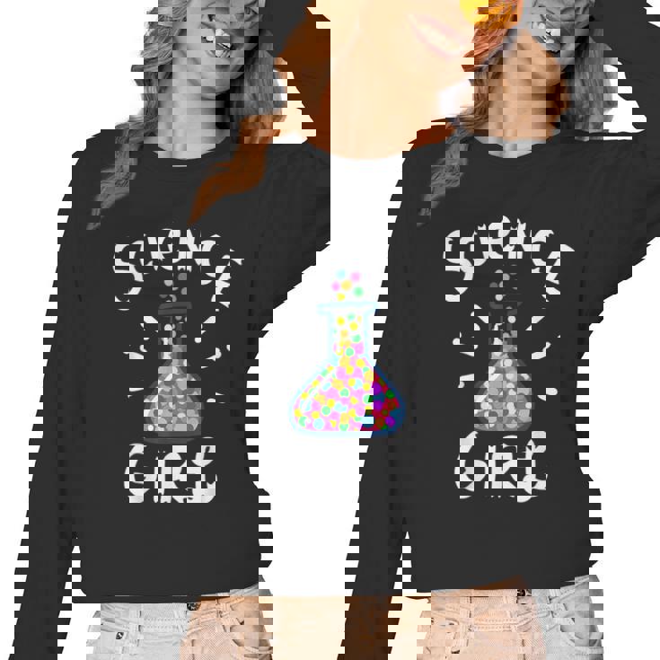 Science Girl Chemistry Biology Student Teacher Women Long Sleeve T-Shirt