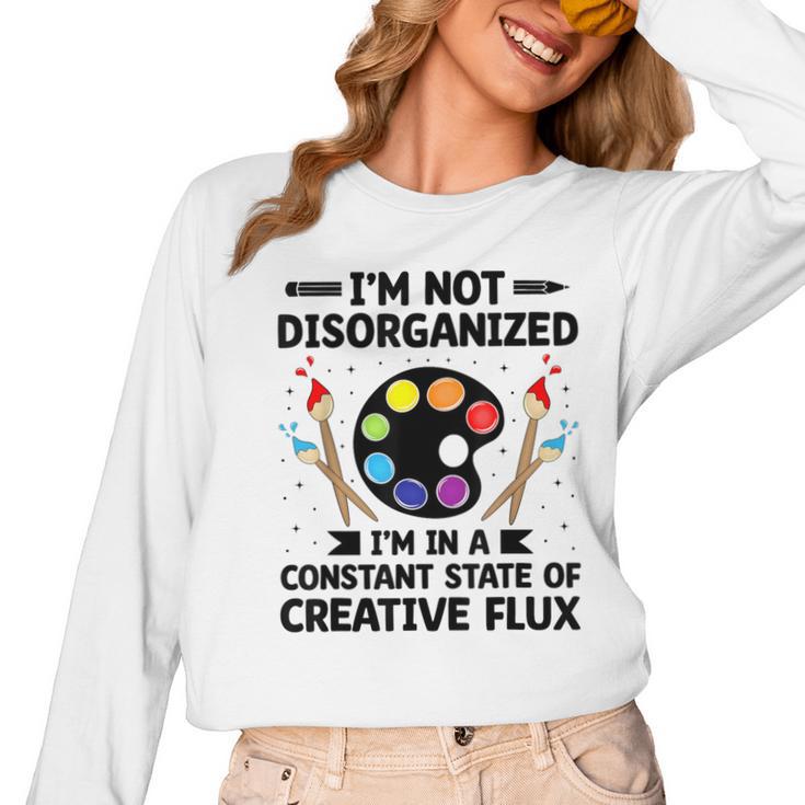 Art Teacher School Teacher Art Teachers School Women Long Sleeve T-Shirt