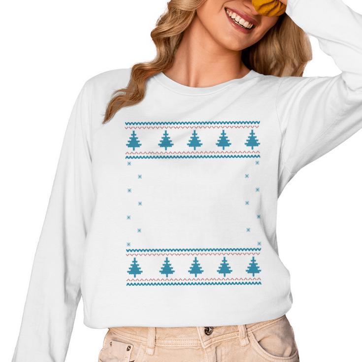 Santas Favorite Choir Teacher Christmas Women Long Sleeve T-Shirt