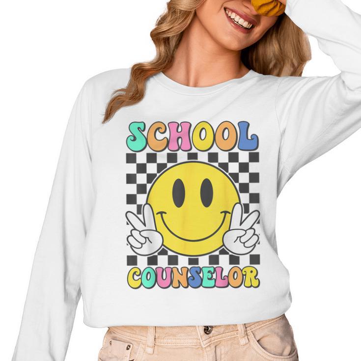 School Counselor Teacher Counseling Office School Guidance Women Long Sleeve T-Shirt
