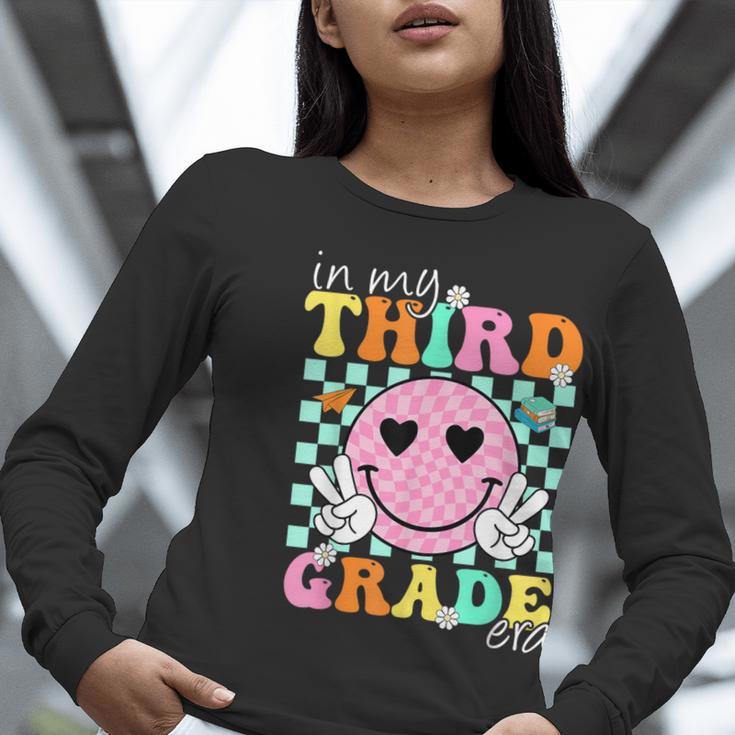 In My 3rd Grade Era Back To School Smile Face Teacher Kid Women Long Sleeve T-Shirt, funny gift In My 3rd Grade Era Back To School Smile Face Teacher Kid Women Long Sleeve T-Shirt, funny gift
