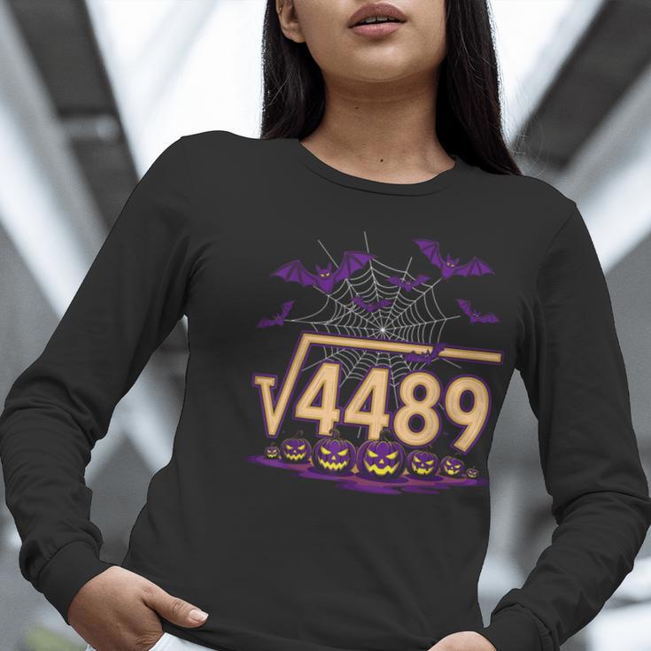 67 Meme Math Teacher Square Root 4489 Halloween Women Long Sleeve T-Shirt, funny gift 67 Meme Math Teacher Square Root 4489 Halloween Women Long Sleeve T-Shirt, funny gift