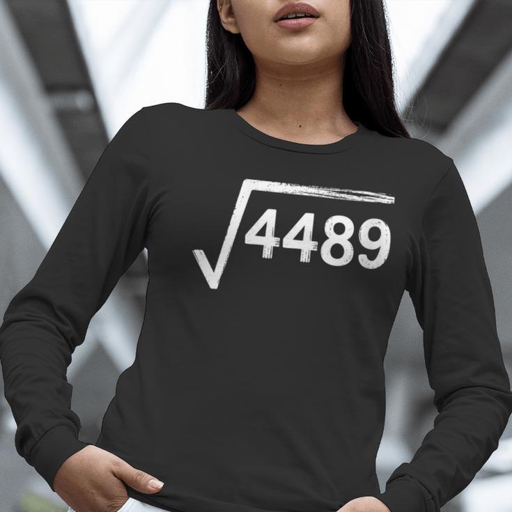 67 Meme Math Teacher Square Root 4489 Women Long Sleeve T-Shirt, funny gift 67 Meme Math Teacher Square Root 4489 Women Long Sleeve T-Shirt, funny gift