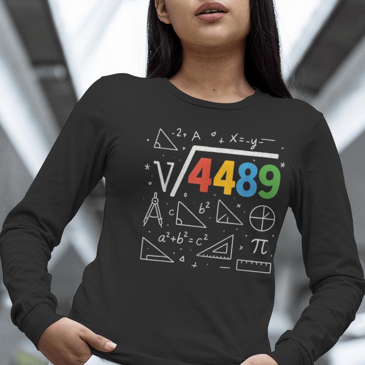67 Meme Square Root 4489 Slang Six Seven Math Teacher Women Long Sleeve T-Shirt, funny gift 67 Meme Square Root 4489 Slang Six Seven Math Teacher Women Long Sleeve T-Shirt, funny gift