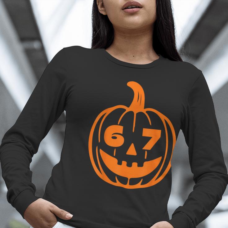 67 Six Seven Halloween Costume For Students Teachers Women Long Sleeve T-Shirt, funny gift 67 Six Seven Halloween Costume For Students Teachers Women Long Sleeve T-Shirt, funny gift