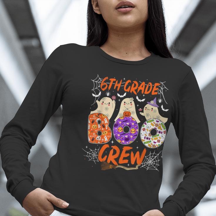 6th Grade Boo Crew Sixth Grade Halloween Teacher Kid Women Long Sleeve T-Shirt, funny gift 6th Grade Boo Crew Sixth Grade Halloween Teacher Kid Women Long Sleeve T-Shirt, funny gift