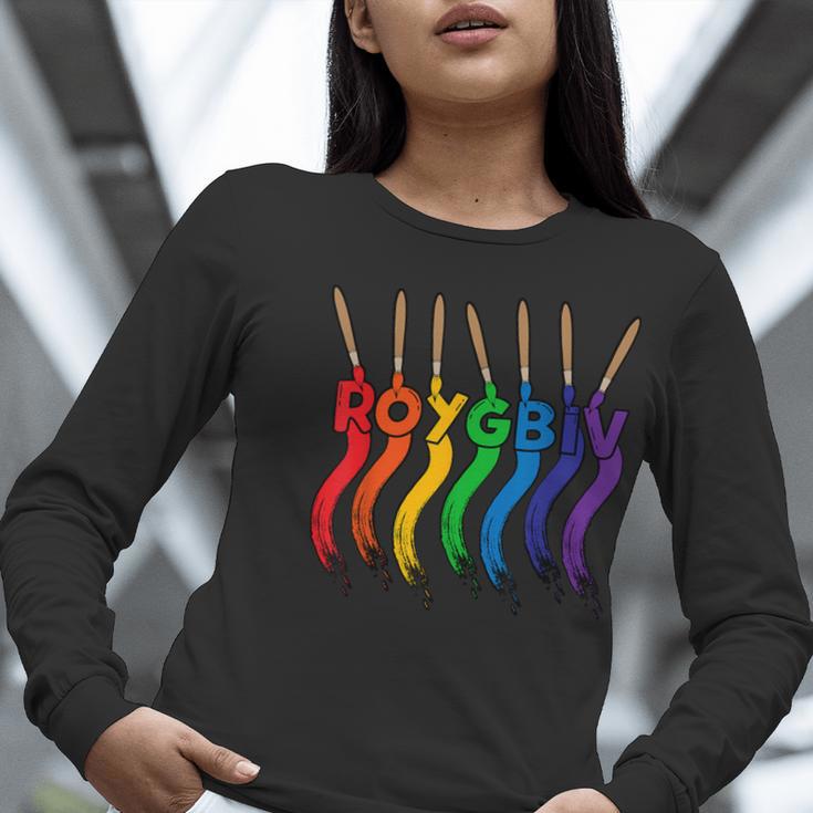 Art Teacher For Women Art Teacher Clothes Women Long Sleeve T-Shirt, funny gift