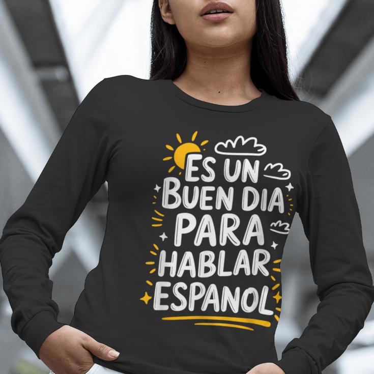 Bilingual Teacher Maestra Spanish Teacher Women Long Sleeve T-Shirt, funny gift Bilingual Teacher Maestra Spanish Teacher Women Long Sleeve T-Shirt, funny gift