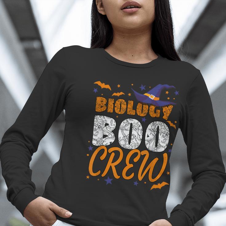 Biology Boo Crew Halloween Biology Teacher Matching For Men Women Kids Women Long Sleeve T-Shirt, funny gift Biology Boo Crew Halloween Biology Teacher Matching For Men Women Kids Women Long Sleeve T-Shirt, funny gift