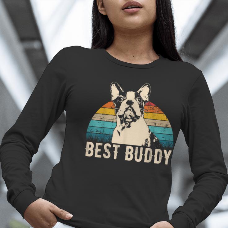 Boston Terrier Boston-Bulldog Women Long Sleeve T-Shirt, funny gift