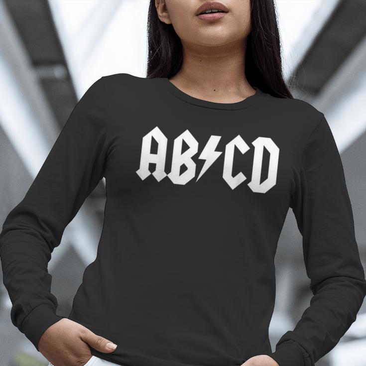 Boys Girls Teachers ABCD Rock Graphic Back To School Women Long Sleeve T-Shirt, funny gift Boys Girls Teachers ABCD Rock Graphic Back To School Women Long Sleeve T-Shirt, funny gift