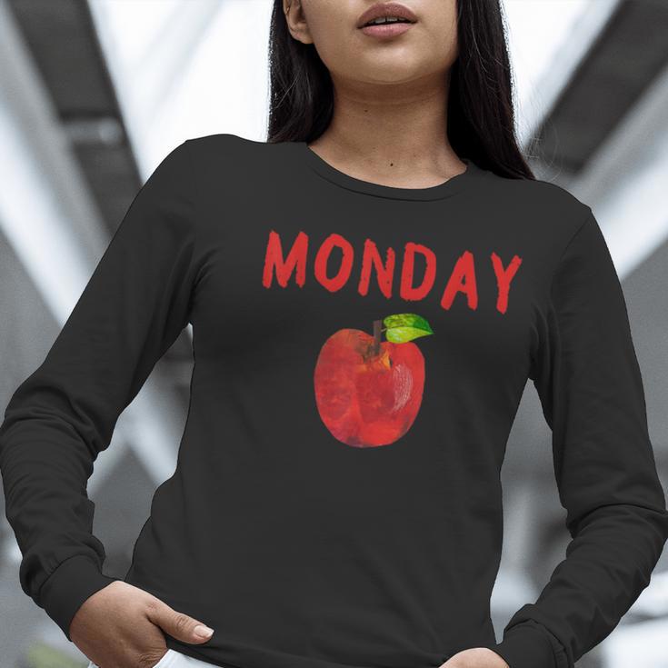 Caterpillar Friday Fruit Kindergarten Teacher Men Women Kids Women Long Sleeve T-Shirt, funny gift Caterpillar Friday Fruit Kindergarten Teacher Men Women Kids Women Long Sleeve T-Shirt, funny gift