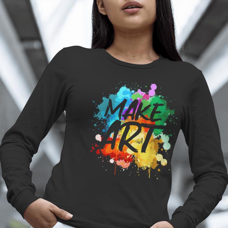 Cool Art For Men Women Artist Teacher Painter Artists Paint Women Long Sleeve T-Shirt, funny gift Cool Art For Men Women Artist Teacher Painter Artists Paint Women Long Sleeve T-Shirt, funny gift