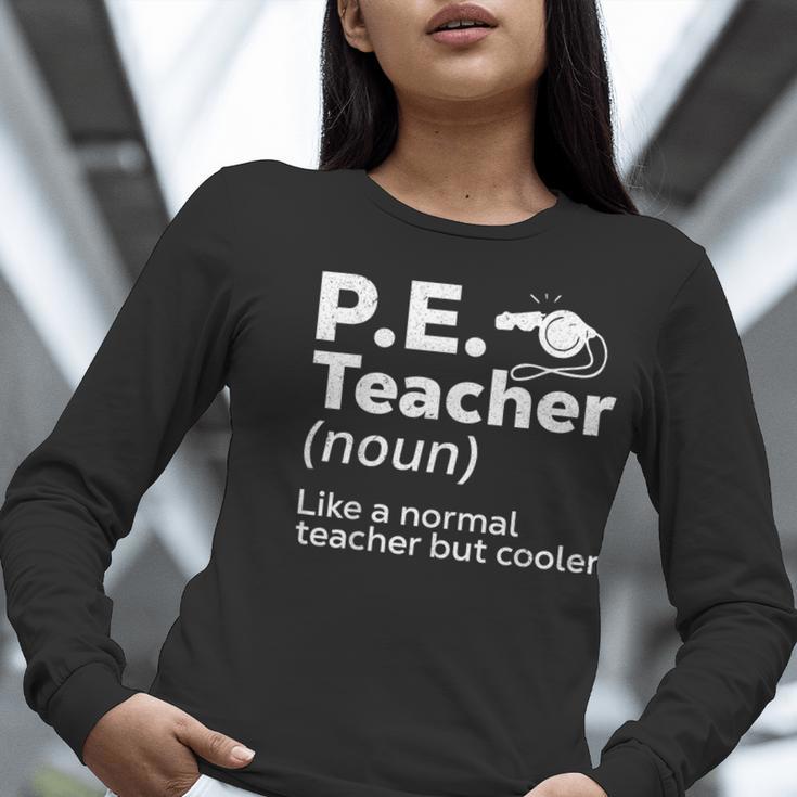 Cool PE Teacher Art For Men Women Physical Education Teacher Women Long Sleeve T-Shirt, Pe Teacher Shirts, funny gift Cool PE Teacher Art For Men Women Physical Education Teacher Women Long Sleeve T-Shirt, Pe Teacher Shirts, funny gift