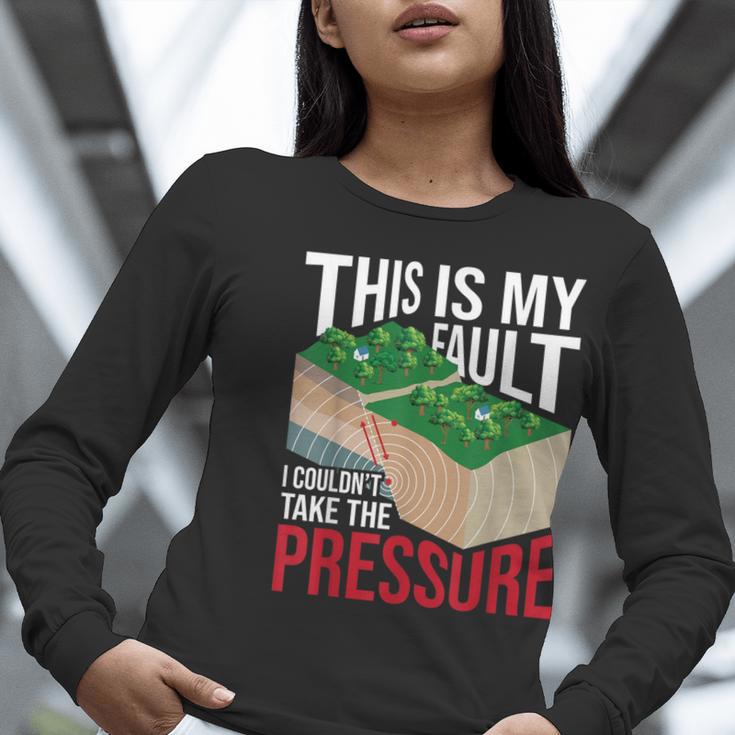 Couldn't Take The Pressure Geology Earth Science Teacher Women Long Sleeve T-Shirt, Science Teacher Shirts, funny gift Couldn't Take The Pressure Geology Earth Science Teacher Women Long Sleeve T-Shirt, Science Teacher Shirts, funny gift