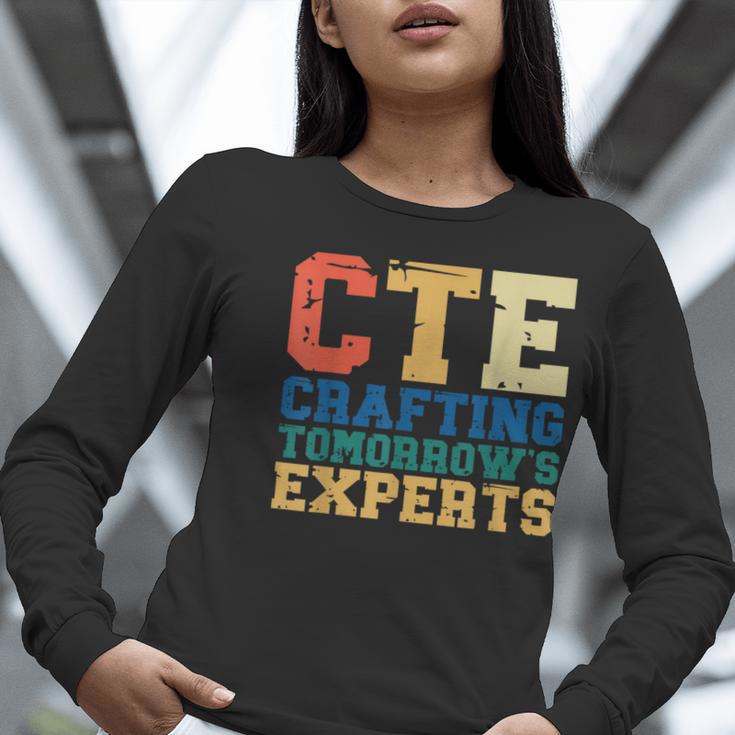 CTE Teacher Education Career Technical Women Long Sleeve T-Shirt, funny gift CTE Teacher Education Career Technical Women Long Sleeve T-Shirt, funny gift