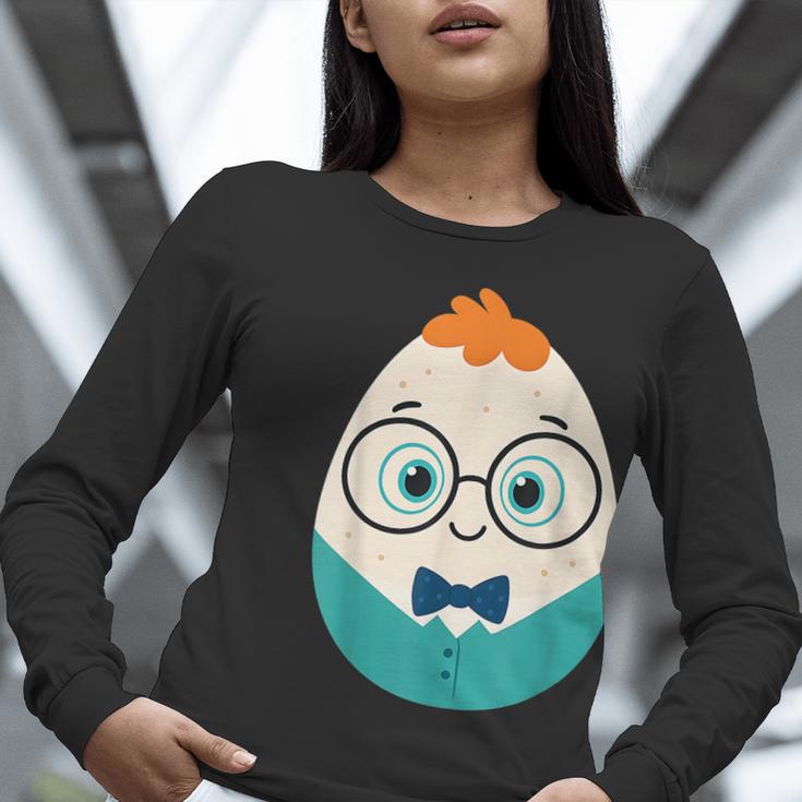 Cute Good Egg Teacher Halloween Costume Food Group Women Long Sleeve T-Shirt, funny gift