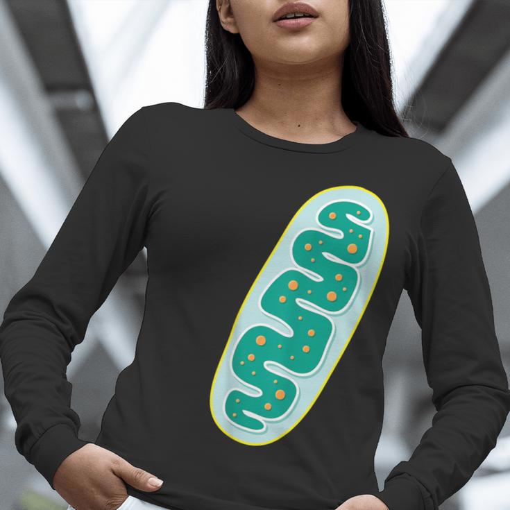 DIY Mitochondria Costume Biology Teacher Halloween Women Long Sleeve T-Shirt, funny gift