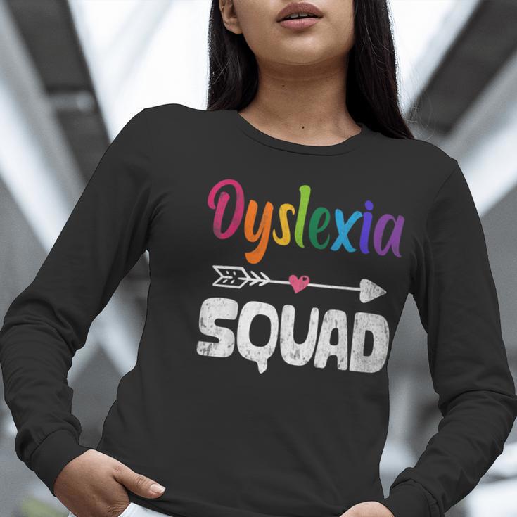 Dyslexia Awareness Month Dyslexia Teacher Therapist Women Long Sleeve T-Shirt, funny gift Dyslexia Awareness Month Dyslexia Teacher Therapist Women Long Sleeve T-Shirt, funny gift