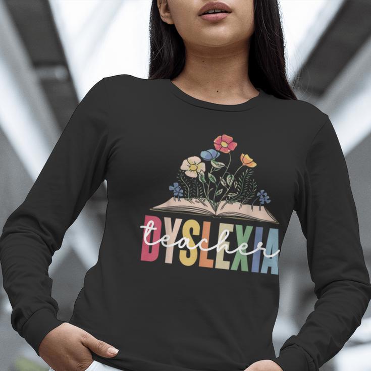 Dyslexia Teacher Awareness Dyslexic Dyslexics Dyslexia Women Long Sleeve T-Shirt, funny gift Dyslexia Teacher Awareness Dyslexic Dyslexics Dyslexia Women Long Sleeve T-Shirt, funny gift