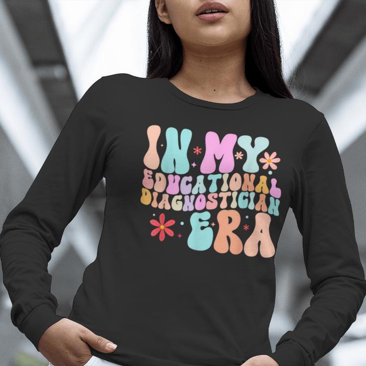 In My Educational Diagnostician Era Learning Support Teacher Women Long Sleeve T-Shirt, funny gift