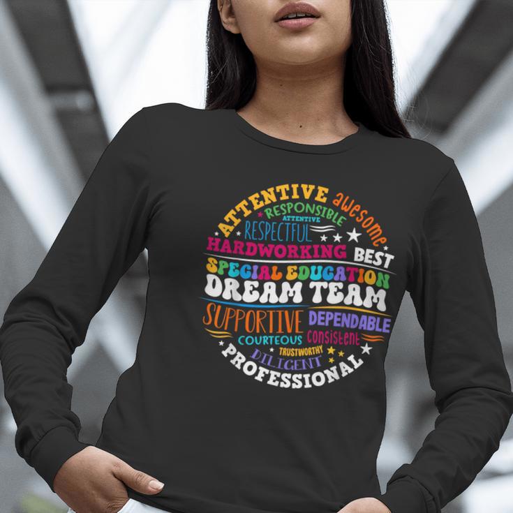 Educators Special Ed Teacher Special Education Dream Team Women Long Sleeve T-Shirt, funny gift Educators Special Ed Teacher Special Education Dream Team Women Long Sleeve T-Shirt, funny gift