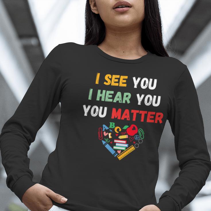 Emotional Intelligence Quote For School Counselor Teacher Women Long Sleeve T-Shirt, funny gift