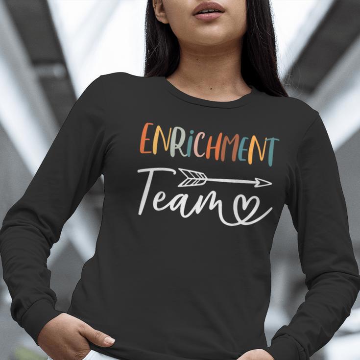 Enrichment Team Enrichment Coordinator Teacher Squad Women Long Sleeve T-Shirt, funny gift Enrichment Team Enrichment Coordinator Teacher Squad Women Long Sleeve T-Shirt, funny gift