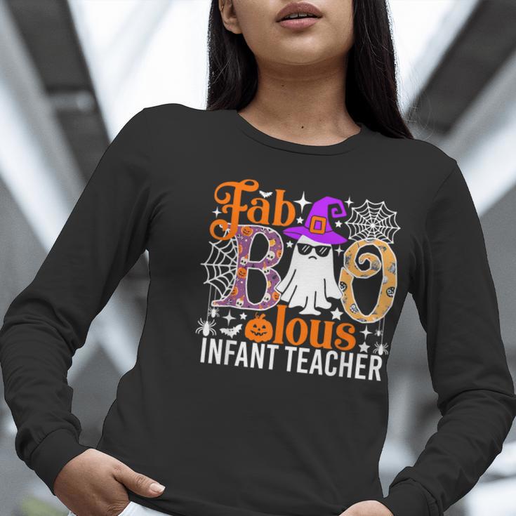 Fab Boo Lous Infant Teacher Halloween Costume Women Long Sleeve T-Shirt, funny gift Fab Boo Lous Infant Teacher Halloween Costume Women Long Sleeve T-Shirt, funny gift