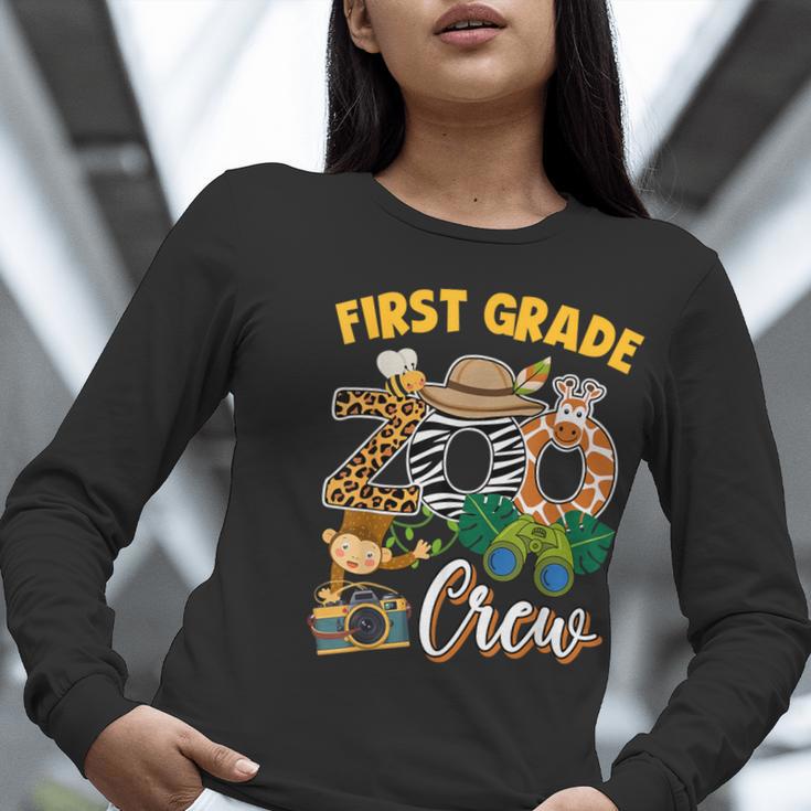 First Grade Zoo Field Trip Squad Matching Teacher Students Women Long Sleeve T-Shirt, First Grade Teacher Shirts, funny gift First Grade Zoo Field Trip Squad Matching Teacher Students Women Long Sleeve T-Shirt, First Grade Teacher Shirts, funny gift