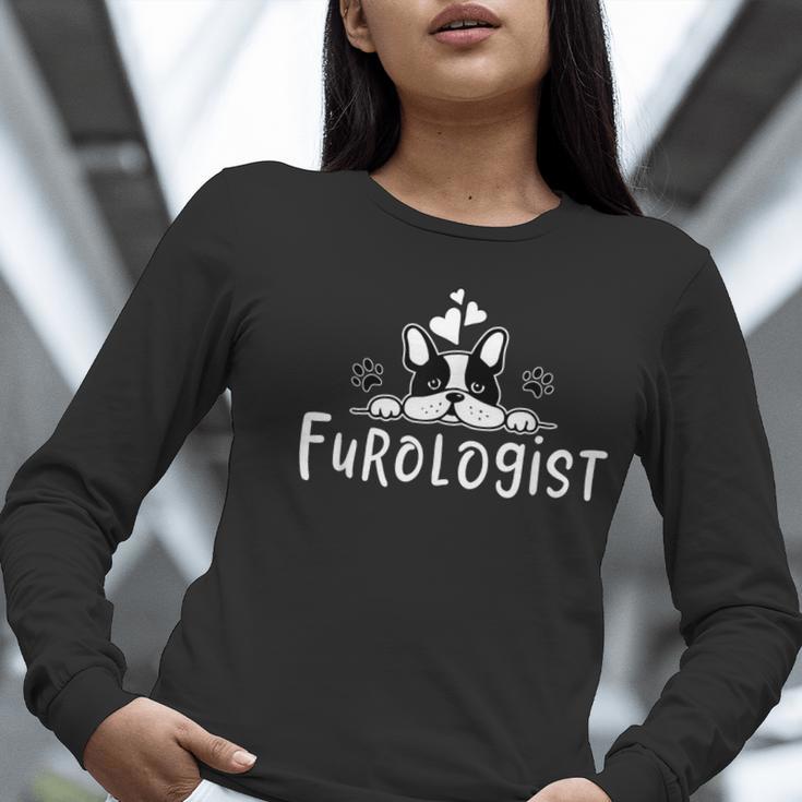 Furologist Puppy Stylist Cute Dog Groomer Men Women Women Long Sleeve T-Shirt, funny gift