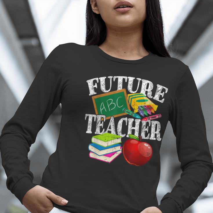 Future Teacher With Canyon And Book Teacher Men Women Girls Kids Women Long Sleeve T-Shirt, Future Teacher Shirts, funny gift Future Teacher With Canyon And Book Teacher Men Women Girls Kids Women Long Sleeve T-Shirt, Future Teacher Shirts, funny gift
