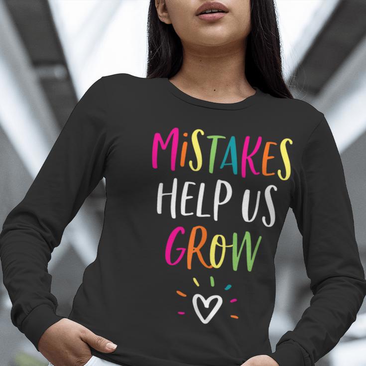 Growth Mindset Positive Back To School Teacher Student Women Long Sleeve T-Shirt, funny gift Growth Mindset Positive Back To School Teacher Student Women Long Sleeve T-Shirt, funny gift