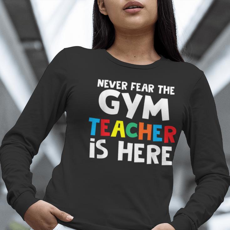 Gym Teacher Back To School Teacher Shirts For Men Women Girls Kids Women Long Sleeve T-Shirt, funny gift