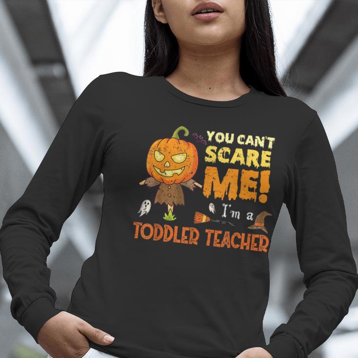 Halloween You Can't Scare Toddler Teacher For Men Women Women Long Sleeve T-Shirt, funny gift Halloween You Can't Scare Toddler Teacher For Men Women Women Long Sleeve T-Shirt, funny gift