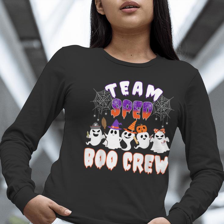 Halloween Costume Team SPED Teacher Special Education Women Long Sleeve T-Shirt, funny gift Halloween Costume Team SPED Teacher Special Education Women Long Sleeve T-Shirt, funny gift