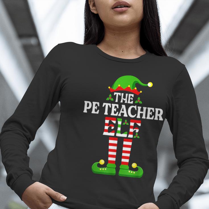 I'm The PE Teacher Elf Christmas Family Matching Women Long Sleeve T-Shirt, Pe Teacher Shirts, funny gift I'm The PE Teacher Elf Christmas Family Matching Women Long Sleeve T-Shirt, Pe Teacher Shirts, funny gift