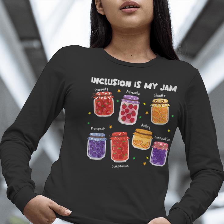 Inclusion Is My Jam Special Education Teacher Para Autism Women Long Sleeve T-Shirt, funny gift Inclusion Is My Jam Special Education Teacher Para Autism Women Long Sleeve T-Shirt, funny gift