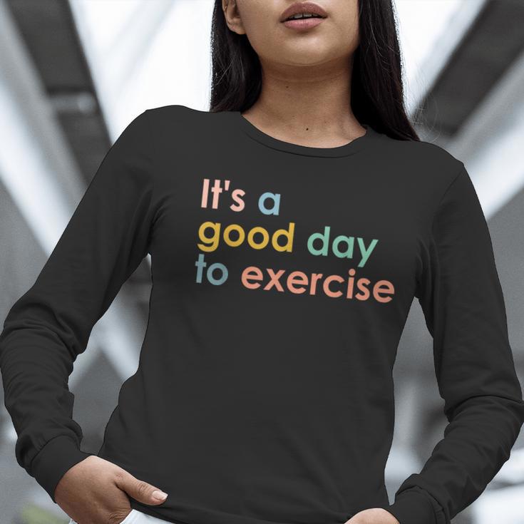 It's A Good Day To Exercise PE Teacher Gym Exercise For Men Women Women Long Sleeve T-Shirt, Pe Teacher Shirts, funny gift