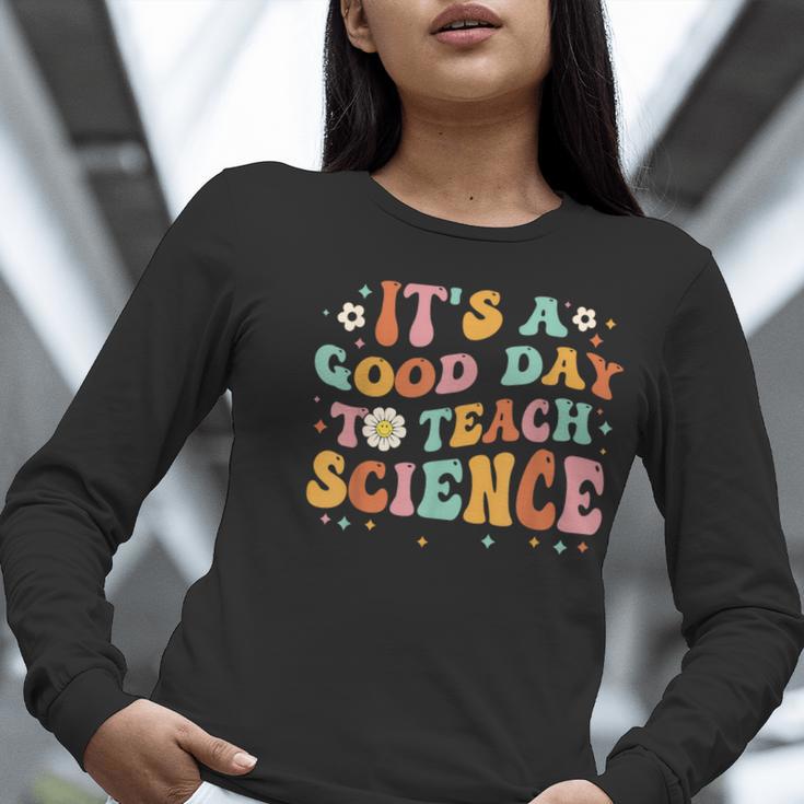Its A Good Day To Teach Science Earth Science Teacher Women Long Sleeve T-Shirt, Science Teacher Shirts, funny gift Its A Good Day To Teach Science Earth Science Teacher Women Long Sleeve T-Shirt, Science Teacher Shirts, funny gift