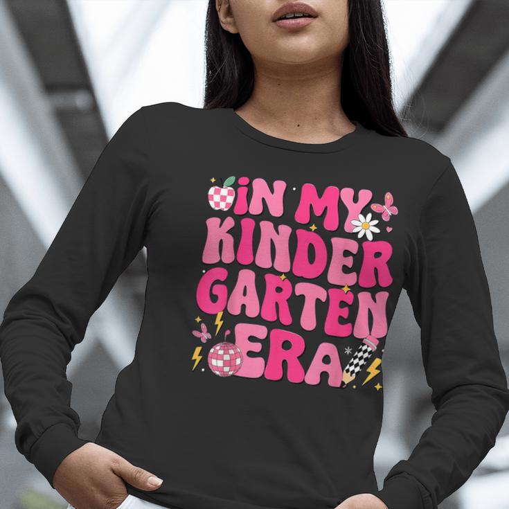 In My Kindergarten Era Girl Back To School Kinder Teacher Women Long Sleeve T-Shirt, funny gift In My Kindergarten Era Girl Back To School Kinder Teacher Women Long Sleeve T-Shirt, funny gift
