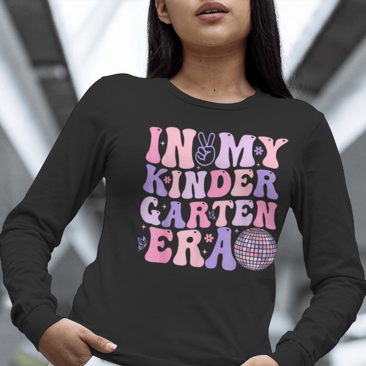 In My Kindergarten Era Teacher Kids Back To School Kinder Women Long Sleeve T-Shirt, funny gift In My Kindergarten Era Teacher Kids Back To School Kinder Women Long Sleeve T-Shirt, funny gift