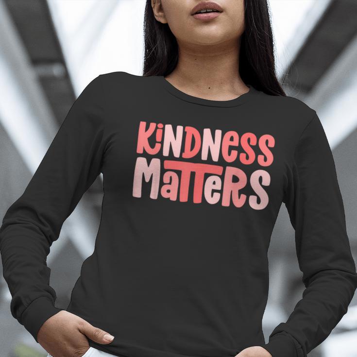 Kindness Matters Anti Bullying Shirts Teacher Child Women Long Sleeve T-Shirt, funny gift Kindness Matters Anti Bullying Shirts Teacher Child Women Long Sleeve T-Shirt, funny gift