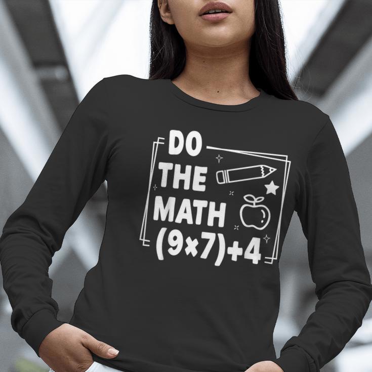 Do The Math 67 Meme PEMDAS Elementary Teacher Joke Women Long Sleeve T-Shirt, funny gift Do The Math 67 Meme PEMDAS Elementary Teacher Joke Women Long Sleeve T-Shirt, funny gift