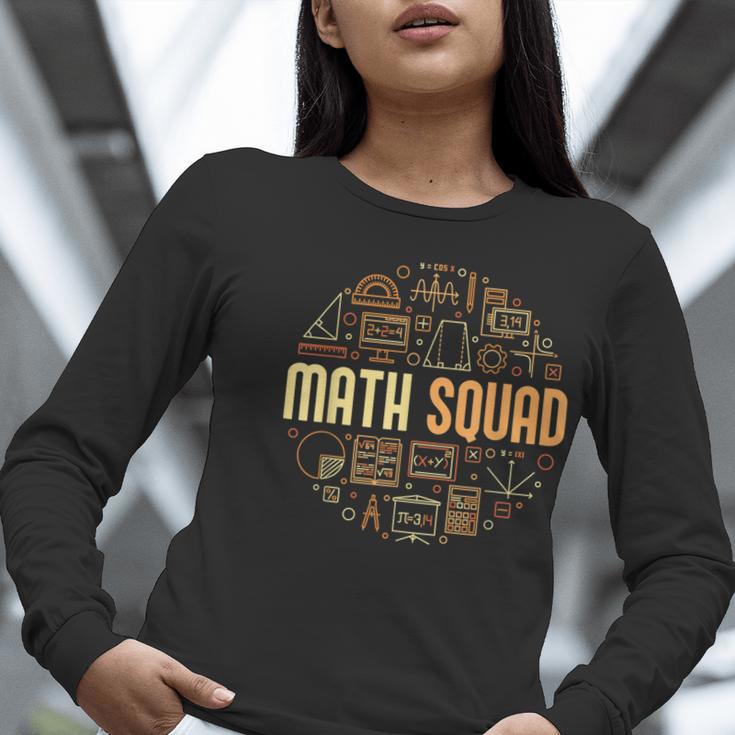 Math Squad For Teacher Or Student Mathematics Men Women Kids Women Long Sleeve T-Shirt, funny gift Math Squad For Teacher Or Student Mathematics Men Women Kids Women Long Sleeve T-Shirt, funny gift