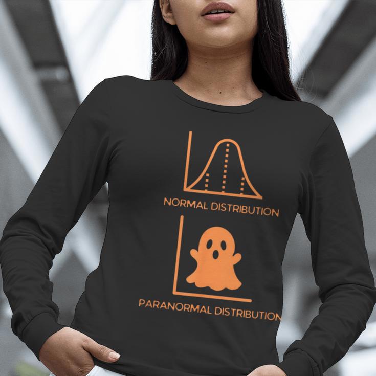 Math Statistics Normal Paranormal Distribution Teacher Women Long Sleeve T-Shirt, funny gift Math Statistics Normal Paranormal Distribution Teacher Women Long Sleeve T-Shirt, funny gift
