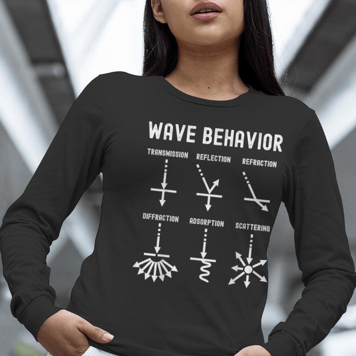 Nerdy Vintage Wave Behavior Physics Science Teacher Geek Men Women Girls Kids Women Long Sleeve T-Shirt, Science Teacher Shirts, funny gift Nerdy Vintage Wave Behavior Physics Science Teacher Geek Men Women Girls Kids Women Long Sleeve T-Shirt, Science Teacher Shirts, funny gift