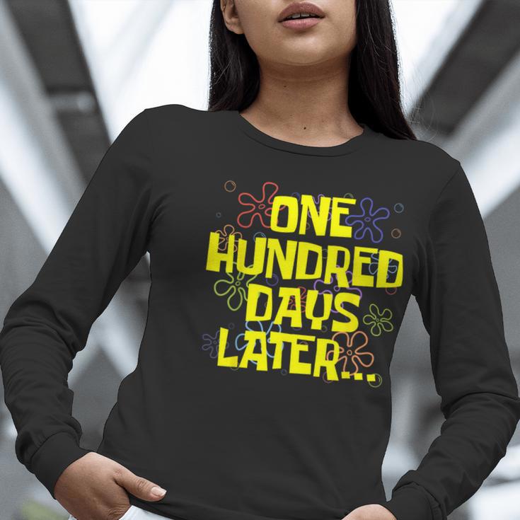 One Hundred Days Later 100th Day Of School Teacher Student Women Long Sleeve T-Shirt, funny gift One Hundred Days Later 100th Day Of School Teacher Student Women Long Sleeve T-Shirt, funny gift