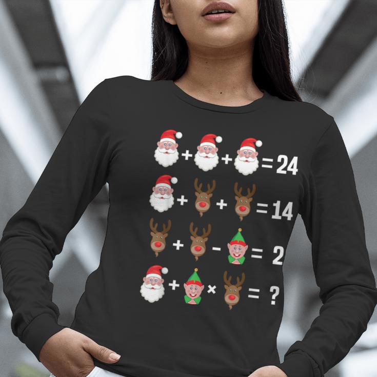 Order Of Operations Math Teacher Christmas Women Long Sleeve T-Shirt, funny gift